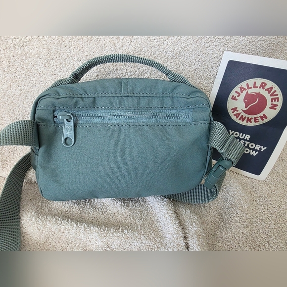 NEW Fjallraven Kanken Hip Pack In Frost Green - Picture 5 of 9